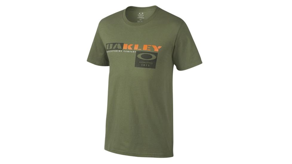 Oakley Trigger Tee, Worn Olive, Medium 455168-79B-MD