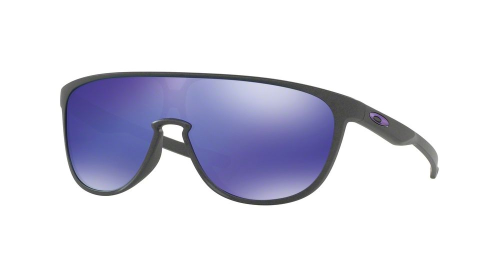 Oakley TRILLBE OO9318 Single Vision Prescription Sunglasses OO9318-931804-34 - Lens Diameter 134 mm, Lens Diameter 34 mm, Frame Color Steel