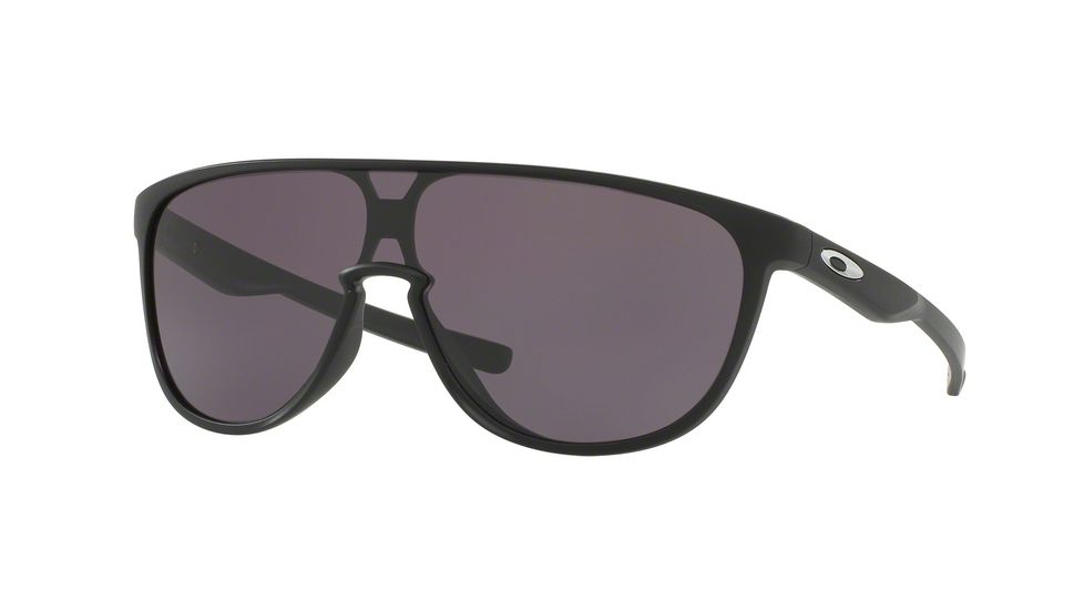 Oakley TRILLBE OO9318 Single Vision Prescription Sunglasses OO9318-931805-34 - Lens Diameter 134 mm, Lens Diameter 34 mm, Frame Color Matte Black