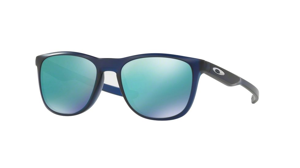 Oakley TRILLBE X OO9340 Single Vision Prescription Sunglasses OO9340-934004-52 - Lens Diameter 52 mm, Frame Color Matte Translucent Blue Ii