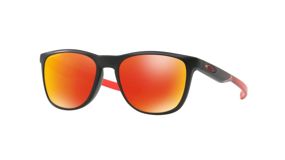 Oakley TRILLBE X OO9340 Single Vision Prescription Sunglasses OO9340-934010-52 - Lens Diameter 52 mm, Frame Color Ruby Fade