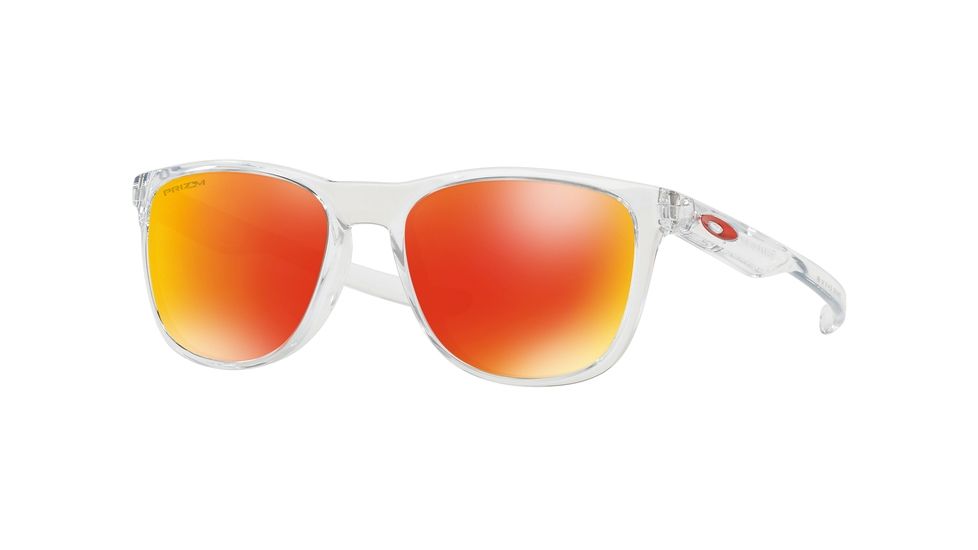 Oakley TRILLBE X OO9340 Single Vision Prescription Sunglasses OO9340-934018-52 - Lens Diameter 52 mm, Frame Color Polished Clear
