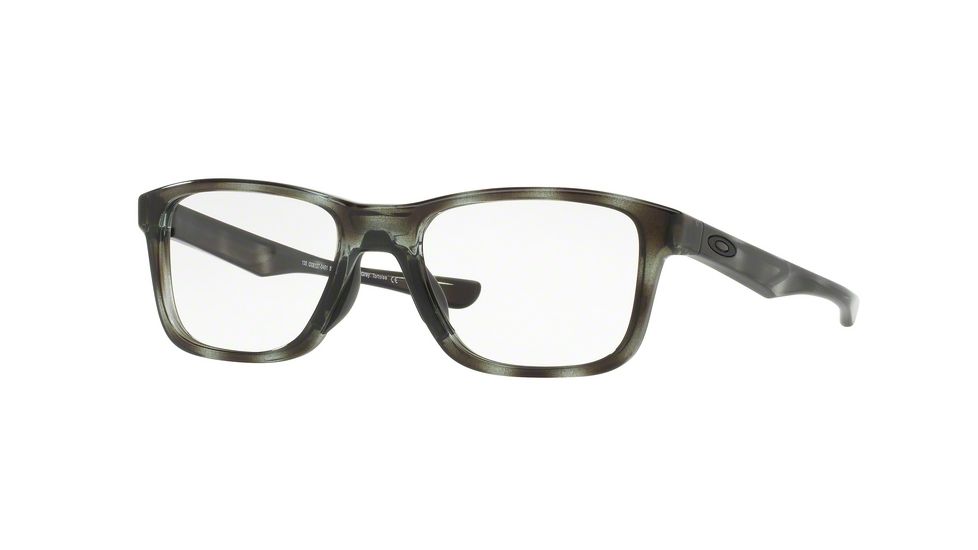 Oakley Trim Plane OX8107 Single Vision Prescription Eyeglasses 810704-51 - Polished Brown Tortoise Frame