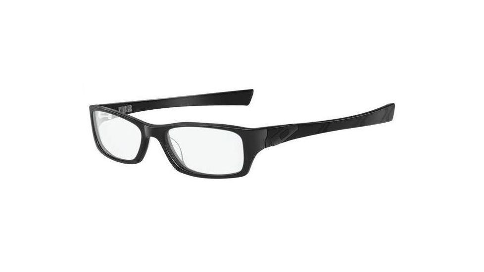 Oakley Tumbler 54mm Black Eyeglass Frames w/ Blank Lenses 22-154