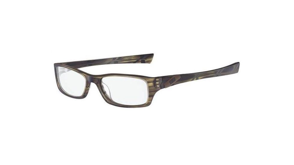 Oakley Tumbler 54mm Olive Tortoise Eyeglass Frames w/ Blank Lenses 22-153