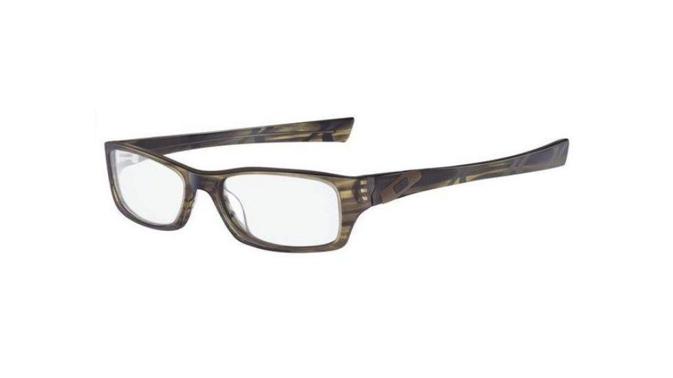 Oakley Tumbler 54mm Olive Tortoise Single Vision Prescription Eyeglasses 22-153