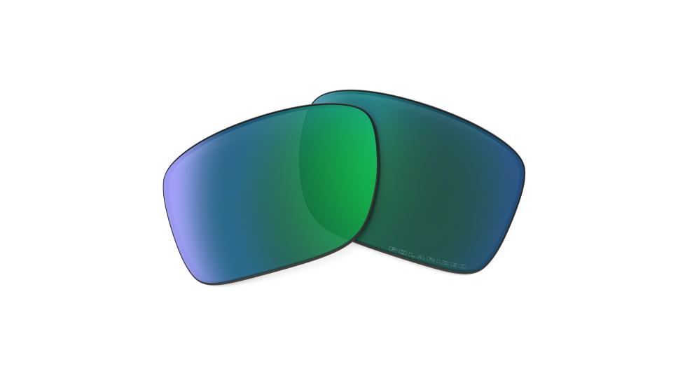 Oakley Turbine Polarized Replacement Lenses, Jade Iridium, ROO9263CB 2167