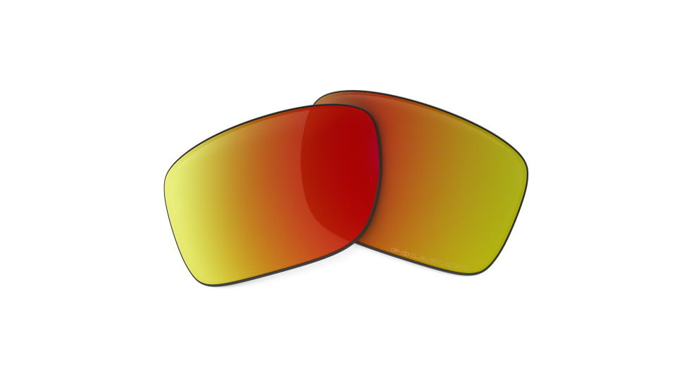 Oakley Turbine Polarized Replacement Lenses, Ruby Iridium, ROO9263CB 2145