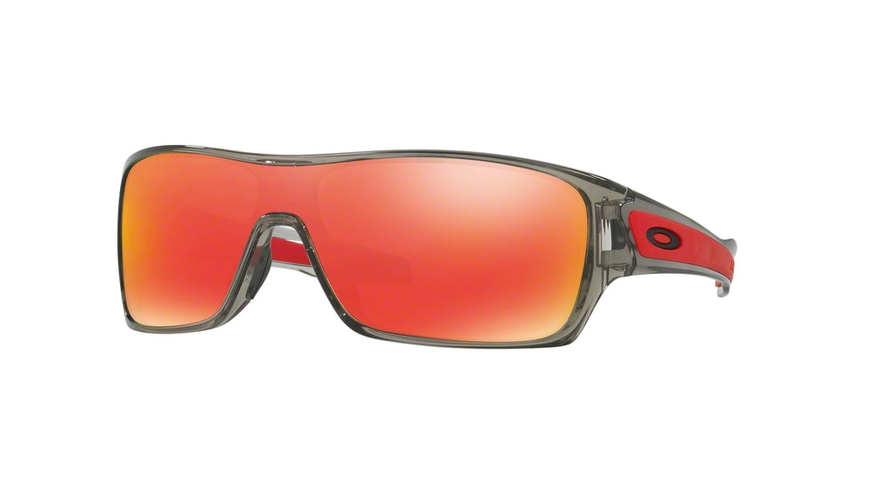 Oakley TURBINE ROTOR OO9307 Progressive Prescription Sunglasses OO9307-930703-32 - Lens Diameter 132 mm, Lens Diameter 32 mm, Frame Color Grey Ink