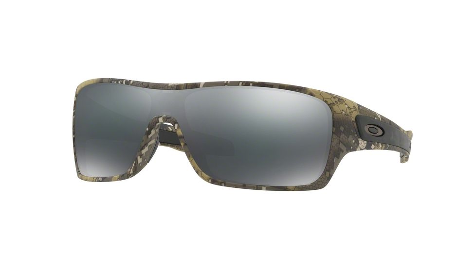 Oakley Turbine Rotor OO9307 Sunglasses 930712-32 - Desolve Bare Camo Frame, Black Ird Lenses