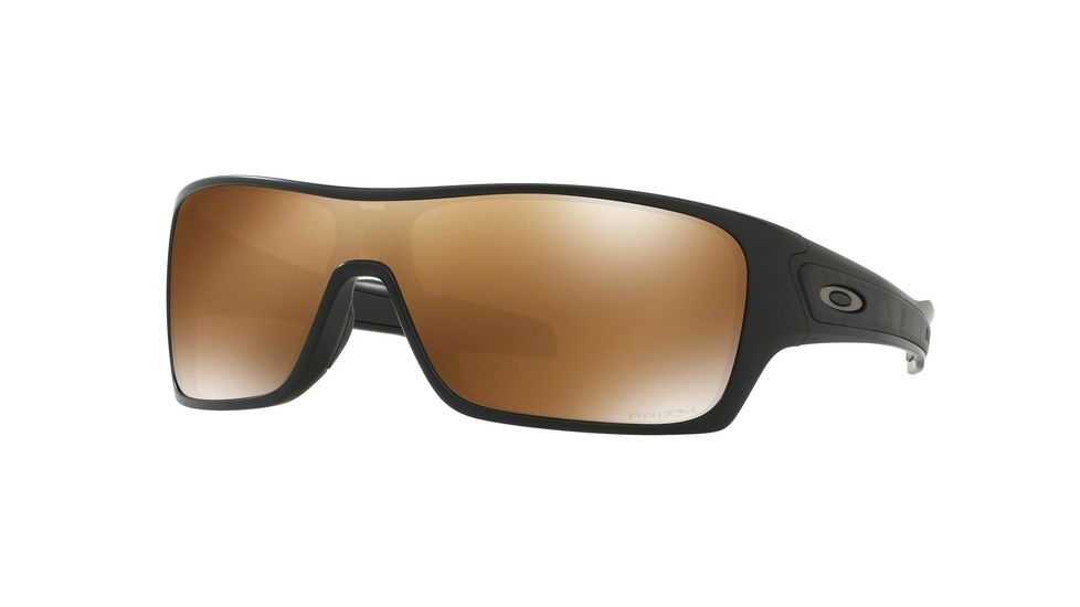 Oakley Turbine Rotor OO9307 Sunglasses 930714-32 - Matte Black Frame, Prizm Tungsten Polarized Lenses