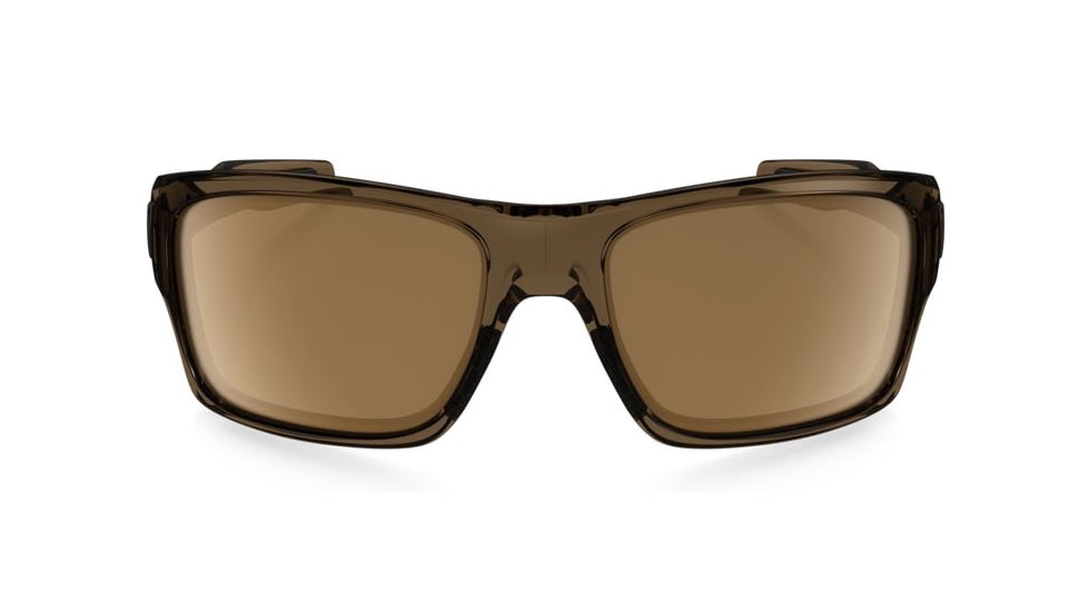 Oakley Turbine Sunglasses - Men's, Brown Smoke Frame, Dark Bronze 63 mm Lenses, OO9263-02