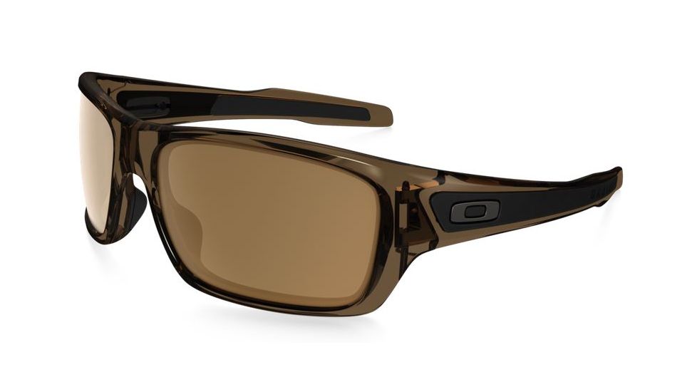 Oakley Turbine Sunglasses - Men's, Brown Smoke Frame, Dark Bronze 63 mm Lenses, OO9263-02