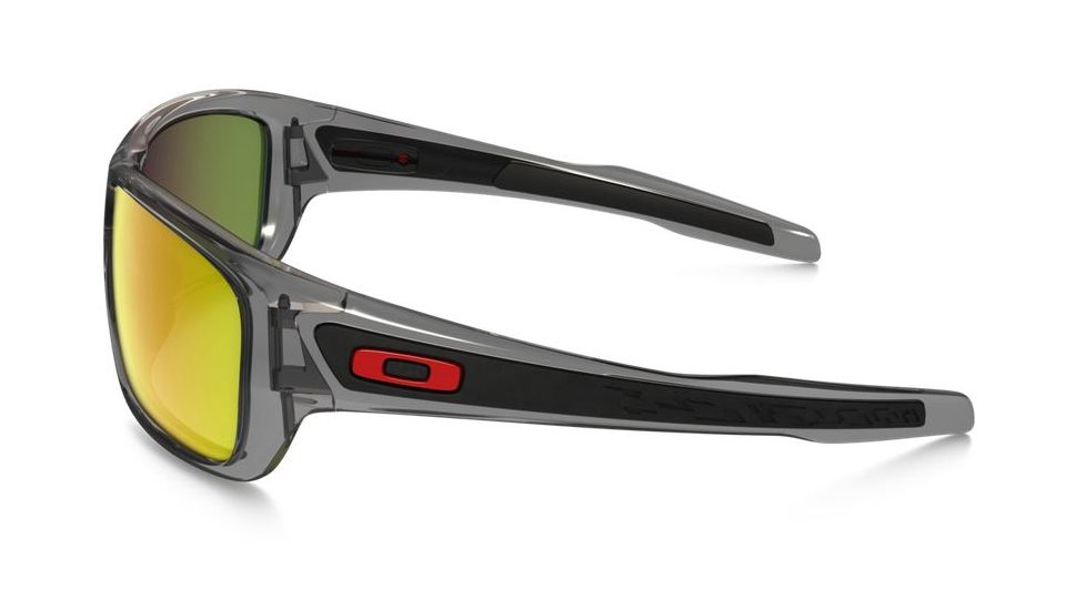 Oakley Turbine Sunglasses - Men's, Grey Ink Frame, Ruby Iridium 63 mm Lenses, OO9263-10