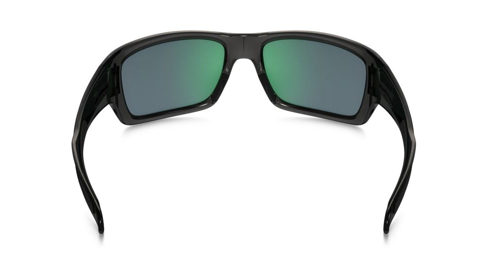 Oakley Turbine Sunglasses - Men's, Grey Smoke Frame, Jade Iridium Polarized 63 mm Lenses, OO9263-09