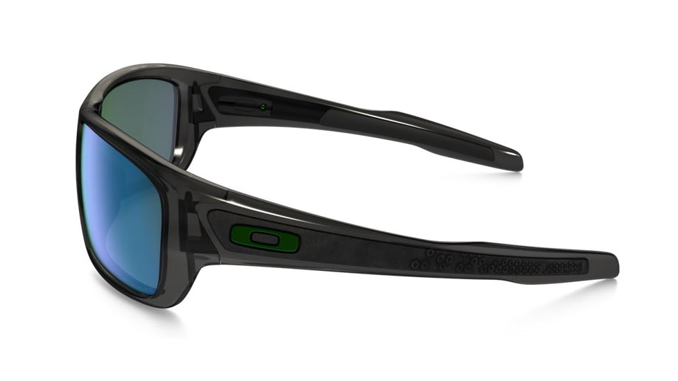 Oakley Turbine Sunglasses - Men's, Grey Smoke Frame, Jade Iridium Polarized 63 mm Lenses, OO9263-09