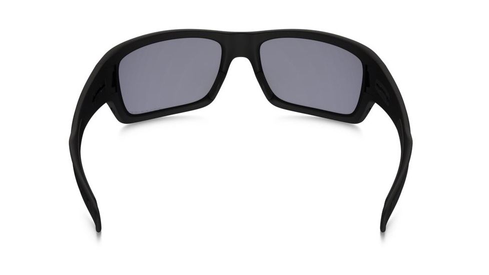 Oakley Turbine Sunglasses - Men's, Matte Black Frame, Grey Polarized 63 mm Lenses, OO9263-07