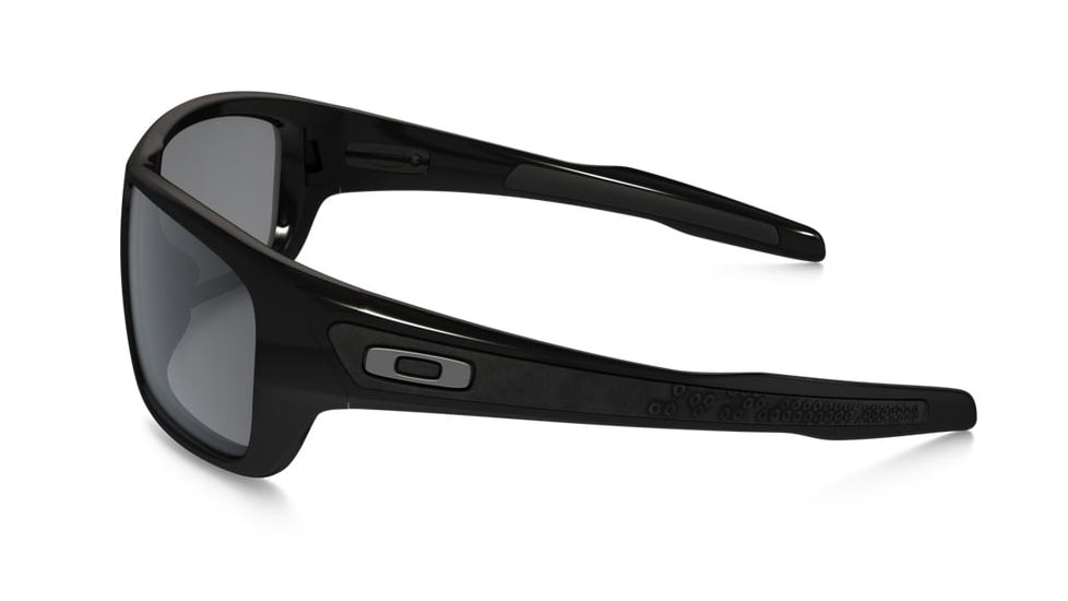 Oakley Turbine Sunglasses - Men's, Polished Black Frame, Black 63 mm Lenses, OO9263-03