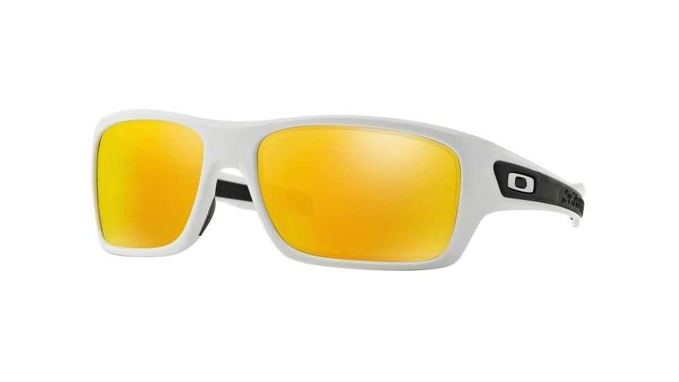Oakley Turbine OO9263 Progressive Prescription Sunglasses OO9263-926304-63 - Lens Diameter 63 mm, Frame Color Polished White