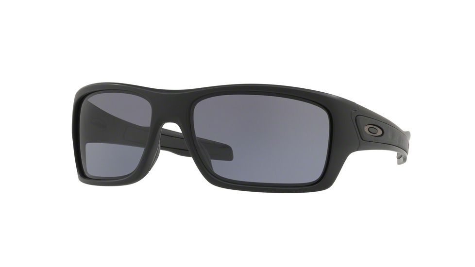 Oakley Turbine OO9263 Progressive Prescription Sunglasses OO9263-926311-63 - Lens Diameter 63 mm, Frame Color Matte Black
