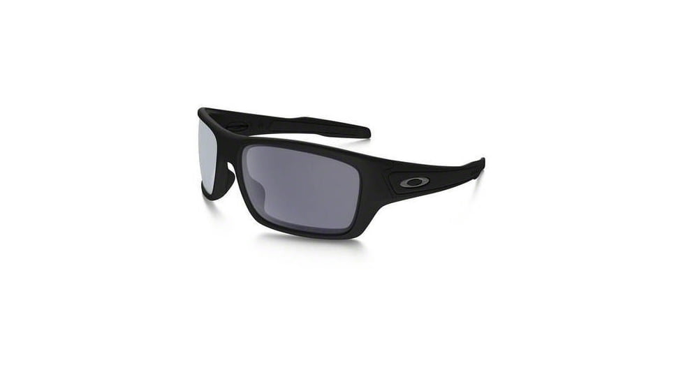 Oakley Turbine OO9263 Progressive Prescription Sunglasses OO9263-926312-63 - Lens Diameter 63 mm, Frame Color Natte Black