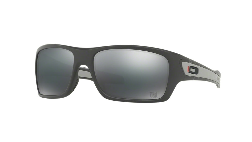 Oakley TURBINE OO9263 Progressive Prescription Sunglasses OO9263-926317-63 - Lens Diameter 63 mm, Frame Color Matte Dark Grey