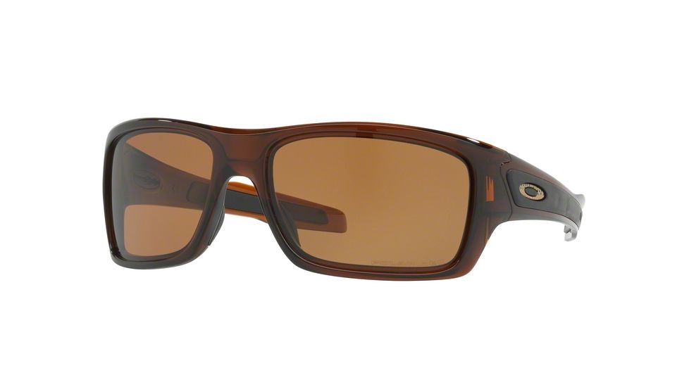 Oakley Turbine OO9263 Progressive Prescription Sunglasses OO9263-926324-63 - Lens Diameter 63 mm, Frame Color Rootbeer