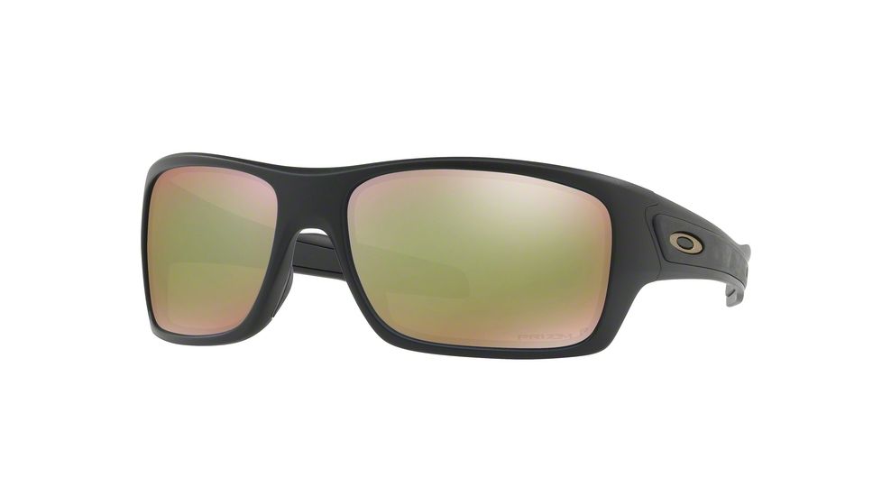 Oakley Turbine OO9263 Progressive Prescription Sunglasses OO9263-926325-63 - Lens Diameter 63 mm, Frame Color Matte Black