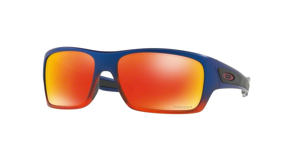Oakley Turbine OO9263 Progressive Prescription Sunglasses OO9263-926344-63 - Lens Diameter 63 mm, Frame Color Orange Pop Fade