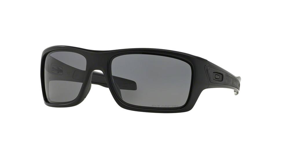 Oakley TURBINE OO9263 Progressive Prescription Sunglasses OO9263-926307-63 - Lens Diameter 63 mm, Frame Color Matte Black