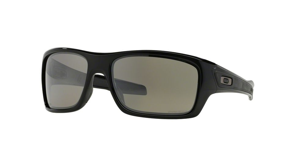 Oakley TURBINE OO9263 Progressive Prescription Sunglasses OO9263-926306-63 - Lens Diameter 63 mm, Frame Color Polished Black