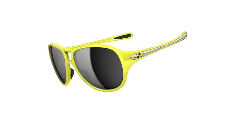Oakley Twentysix.2 Sunglasses, Sunflower Frame, Black Iridium Lens OO9177-15