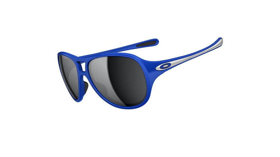 Oakley Twentysix.2 Sunglasses, Brilliant Blue Frame, Black Iridium Lens OO9177-16