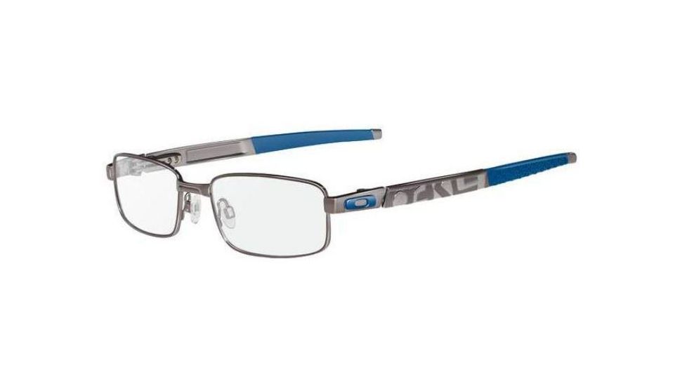 Oakley Twin Shock 52mm Brushed Chrome Progressive Vision Prescription Eyeglasses OX3095-0452