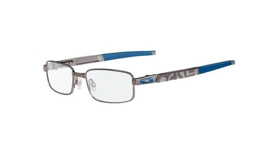 Oakley Twin Shock 54mm Brushed Chrome Progressive Vision Prescription Eyeglasses OX3095-0454