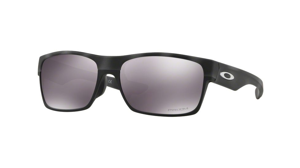 Oakley TWOFACE ASIA FIT OO9256 Sunglasses 925615-60 - Black/Camo Frame, Prizm Black Lenses