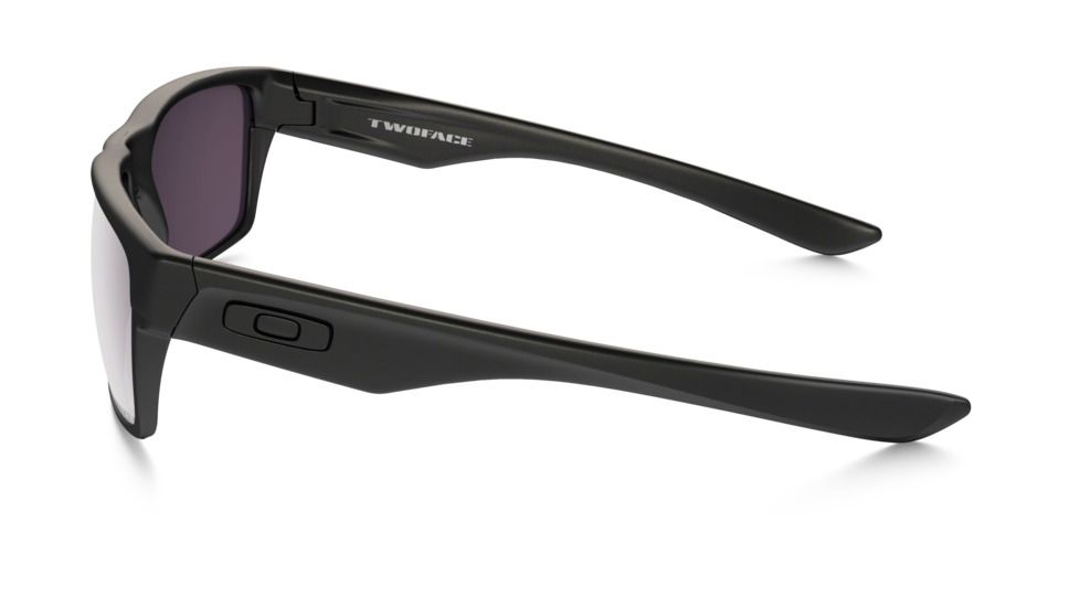 Oakley TwoFace Mens Sunglasses,Covert/Matte Black Frame,Polarized Prizm Daily Lens OO9189-26