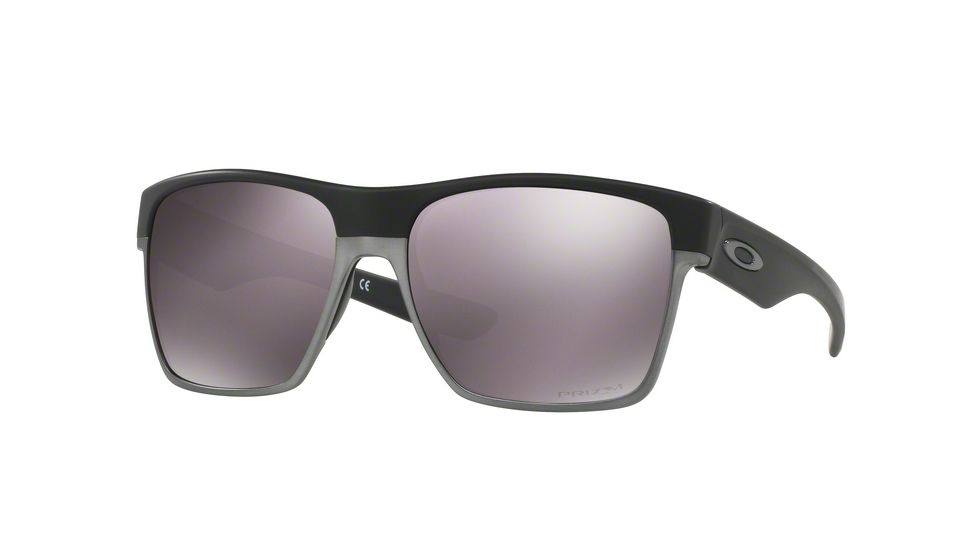 Oakley TWOFACE XL OO9350 Progressive Prescription Sunglasses OO9350-935002-59 - Lens Diameter 59 mm, Frame Color Matte Black