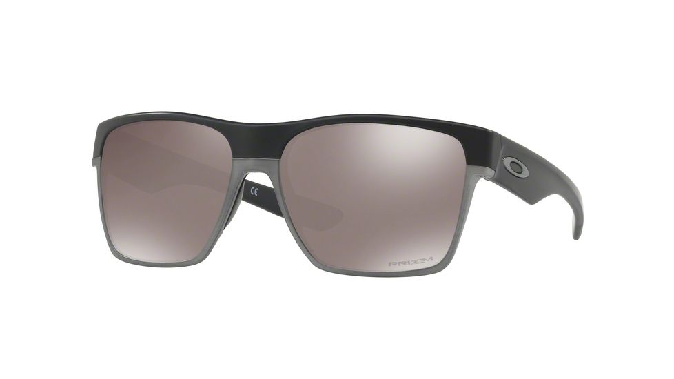 Oakley TWOFACE XL OO9350 Progressive Prescription Sunglasses OO9350-935010-59 - Lens Diameter 59 mm, Frame Color Matte Black