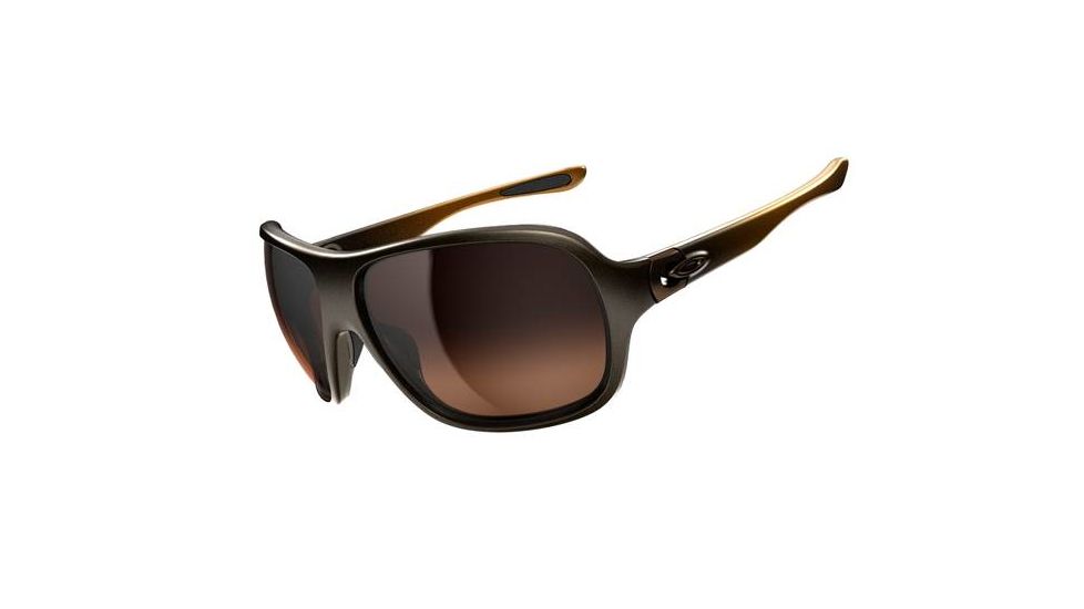Oakley Underspin Sunglasses, Brown Sugar Fade Frame, Dark Brown Grad Lens OO9166-04