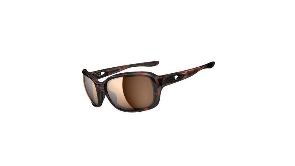 Oakley Urgency Sunglasses, Tortoise Frame, Bronze Lens, Polarized OO9158-02