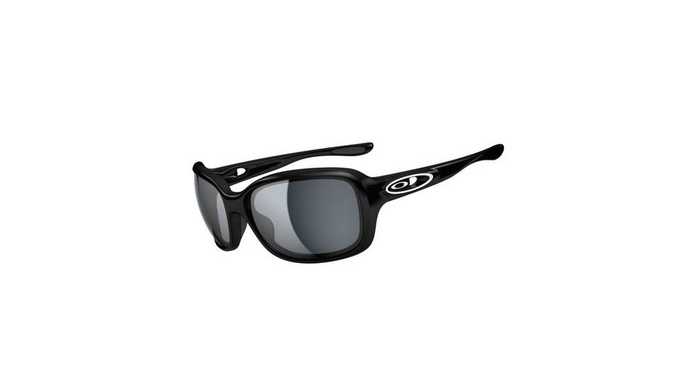 Oakley Urgency Single Vision Prescription Sunglasses - Polished Black Frame OO9158-03