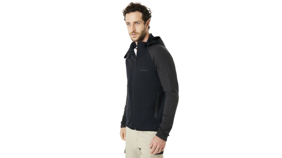 Oakley Utility Knit Fz Jacket - Mens, Blackout, Large 472415-02E-L