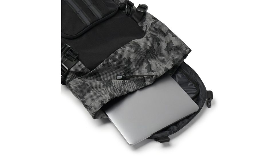 Oakley Utility Organizing Backpack - Mens, Blackout Reflective, One Size 921419-02R-U