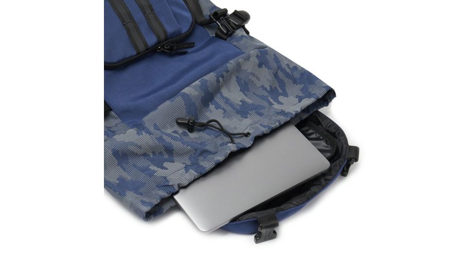 Oakley Utility Organizing Backpack - Mens, Dark Blue Reflective, One Size, 921419-6RR-U