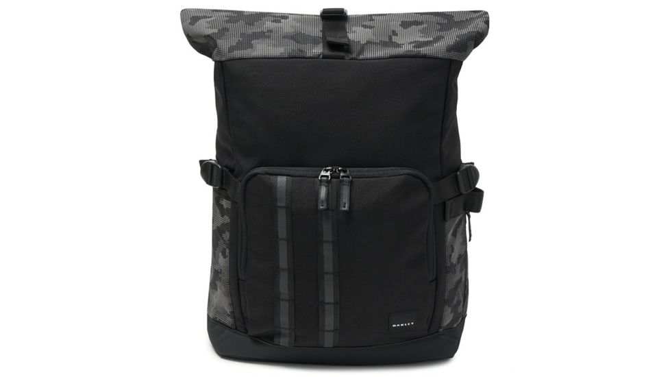 Oakley Utility Rolled Up Backpack - Mens, Blackout Reflective, One Size 921420-02R-U