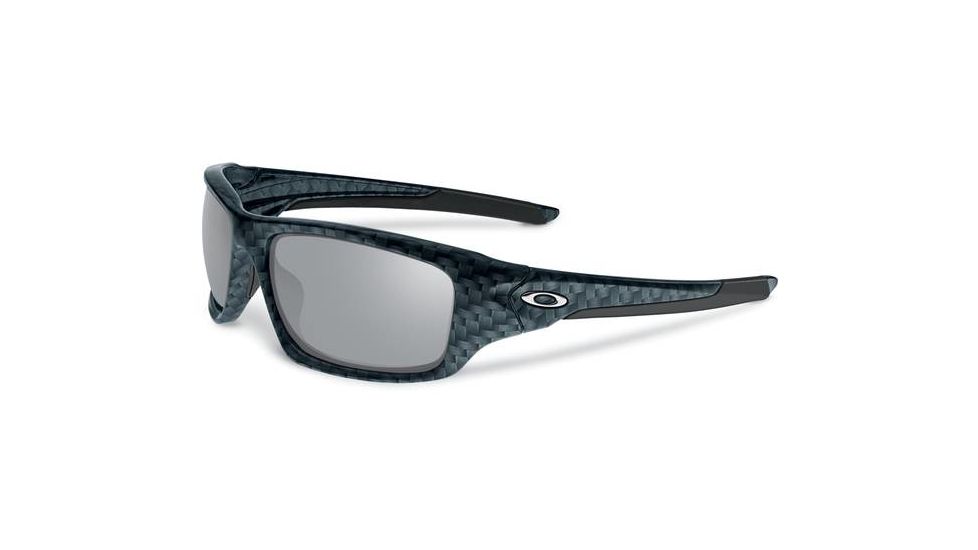 Oakley Valve Mens Sunglasses Carbon Fiber Frame, Chrome Iridium Lens OO9236-10