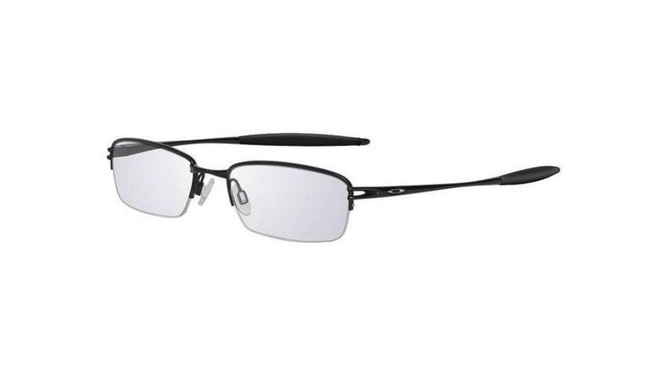 Oakley Valve Progressive Rx Eyeglasses, Size 51 - Polished Black Frame OX3093-0151