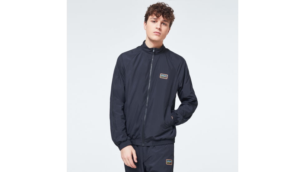 Oakley Ventilation Track Jacket - Mens, Blackout, Medium, FOA400001-02E-M