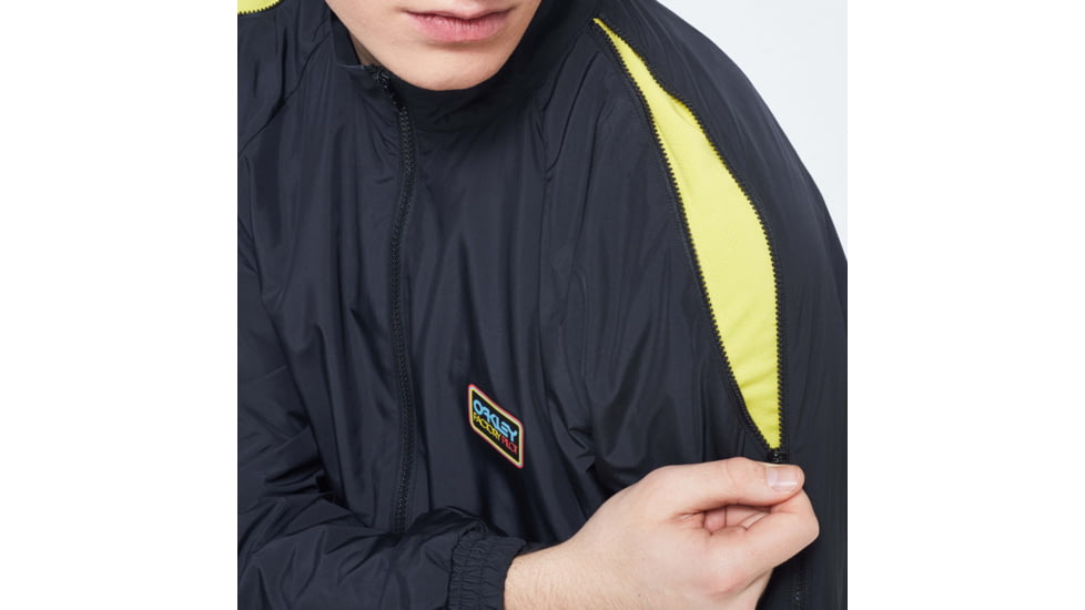 Oakley Ventilation Track Jacket - Mens, Blackout, Medium, FOA400001-02E-M